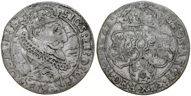 Zygmunt III 1587-1632, Szóstak 1623, Kraków. SIGS!!