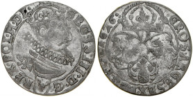 Zygmunt III 1587-1632, Szóstak 1626, Kraków. GROS/SIGIS