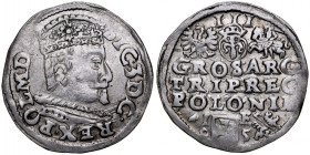 Zygmunt III 1587-1632, Trojak 1595, Lublin.