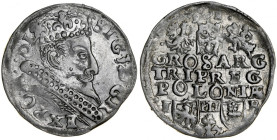 Zygmunt III 1587-1632, Trojak 1597, Poznań.