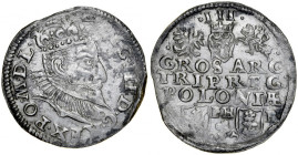 Zygmunt III 1587-1632, Trojak 1597, Poznań.