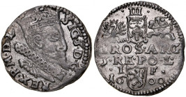 Zygmunt III 1587-1632, Trojak 1600, Lublin.