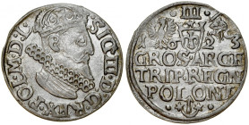 Zygmunt III 1587-1632, Trojak 1623, Kraków.