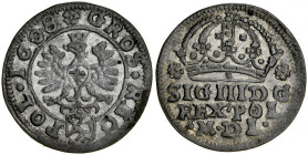 Zygmunt III 1587-1632, Grosz 1608, Kraków.