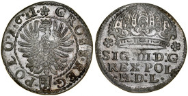 Zygmunt III 1587-1632, Grosz 1611, Kraków.