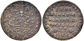 Podskarbiówka 1591, Podskarbi Wielki Litewski Dymitr Chalecki, Wilno. RRR.
