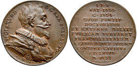 Szwecja, Zygmunt III Waza, Medal autorstwa Hedlingera ze suity królów Szwecji.