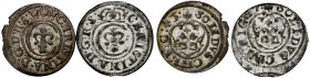 Krystyna 1632-1654, Szeląg 1643 x 2, 1645, 1647, Ryga.