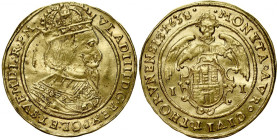 Władysław IV 1632-1648, Dukat 1638 I-I, Toruń.