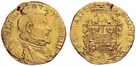 MONETE E MEDAGLIE DI ZECCHE ITALIANE 
 Casale 
 Guglielmo Gonzaga, 1550-1587. II periodo: duca di Mantova e del Monferrato, 1575-1587. Doppia 1578, ...