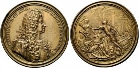 MONETE E MEDAGLIE DI ZECCHE ITALIANE 
 Firenze 
 Carlo V di Lorena, 1643-1690. Medaglia 1686 per le vittorie di Carlo V sui turchi (opus: Massimilan...