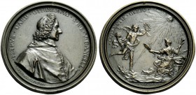 MONETE E MEDAGLIE DI ZECCHE ITALIANE 
 Firenze 
 Pietro Ottoboni cardinale, 1667-1740. Medaglia 1709 (opus: Bartolomeo Vaggelli), Æ 219,16 g. Busto ...