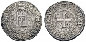 MONETE E MEDAGLIE DI ZECCHE ITALIANE 
 Genova 
 Gian Galeazzo Maria Sforza duca di Milano e signore di Genova, 1488-1494. Testone da 20 soldi o lira...