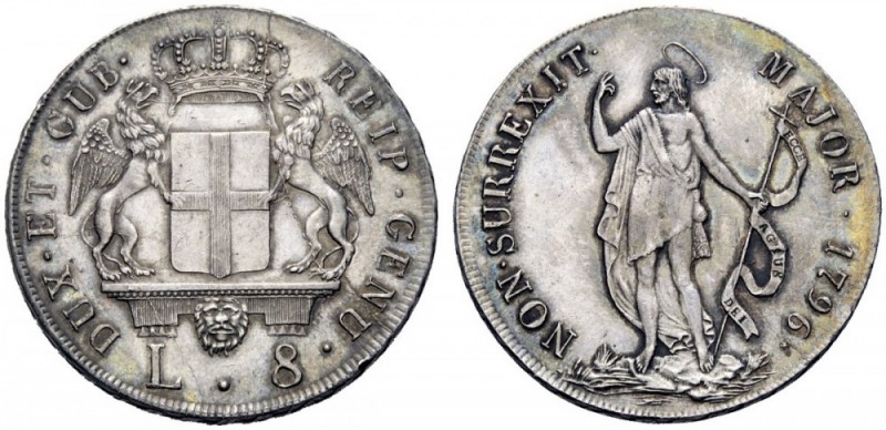 MONETE E MEDAGLIE DI ZECCHE ITALIANE 
 Genova 
 Dogi biennali, 1528-1797. III ...