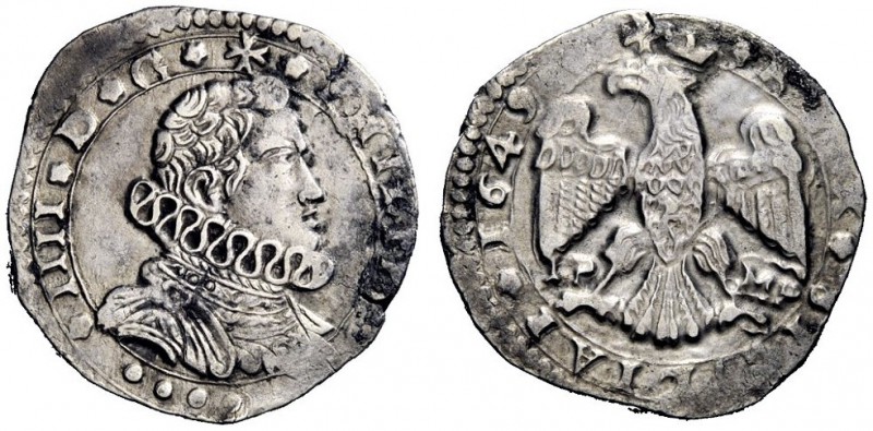 MONETE E MEDAGLIE DI ZECCHE ITALIANE 
 Messina 
 Filippo IV di Spagna, 1621-16...