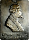 MONETE E MEDAGLIE DI ZECCHE ITALIANE 
 Milano 
 Gian Galeazzo Visconti duca di Milano, 1354-1402. Placchetta uniface del tardo XV secolo (opus: Scuo...