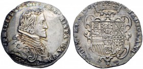 MONETE E MEDAGLIE DI ZECCHE ITALIANE 
 Milano 
 Filippo IV di Spagna, 1621-1665. Filippo 1657, AR 27,70 g. PHILIPPVS III REX HISPANIARVM Busto coraz...