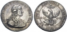 MONETE E MEDAGLIE DI ZECCHE ITALIANE 
 Palermo 
 Ferdinando III di Borbone re di Sicilia, 1759-1816 . Oncia da 30 tarì 1791, AR 68,04 g. FERDINANDVS...