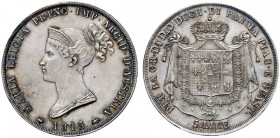 MONETE E MEDAGLIE DI ZECCHE ITALIANE 
 Parma 
 Maria Luigia d'Austria, 1815-1847. Da 5 lire 1815. Pagani 5.
 Spl