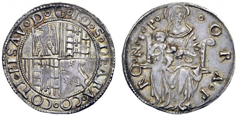 MONETE E MEDAGLIE DI ZECCHE ITALIANE 
 Pesaro 
 Giovanni Sforza, 1489-1500 e 1...