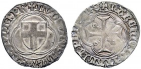 MONETE E MEDAGLIE DI ZECCHE ITALIANE 
 Savoia 
 Ludovico I, 1440-1465. Doppio Bianco, Cornavin, AR 3,02 g. LVDOVICVS DVX SABAVDIE PR Scudo sabaudo e...