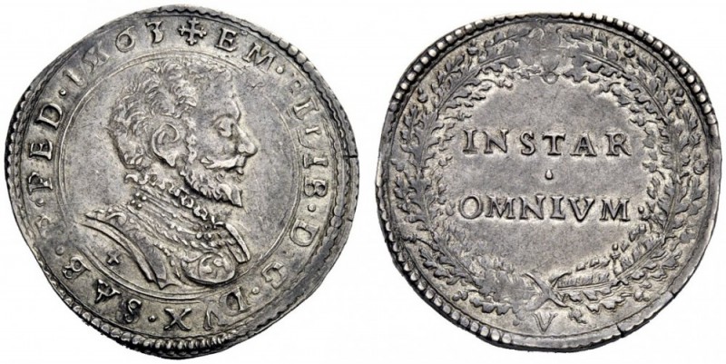 MONETE E MEDAGLIE DI ZECCHE ITALIANE 
 Savoia 
 Emanuele Filiberto duca, 1553-...