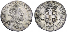 MONETE E MEDAGLIE DI ZECCHE ITALIANE 
 Savoia 
 Carlo Emanuele I, 1580-1630. Da 2 fiorini 1625, Vercelli, Mist. 6,22 g. CAR EM D G DVX SAB P PED ET ...