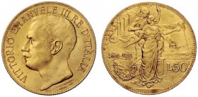 MONETE E MEDAGLIE DI ZECCHE ITALIANE 
 Savoia 
 Vittorio Emanuele III, 1900-1946. Da 50 lire 1911. Pagani 656. MIR 1122a.
 Rara. Migilore di Spl