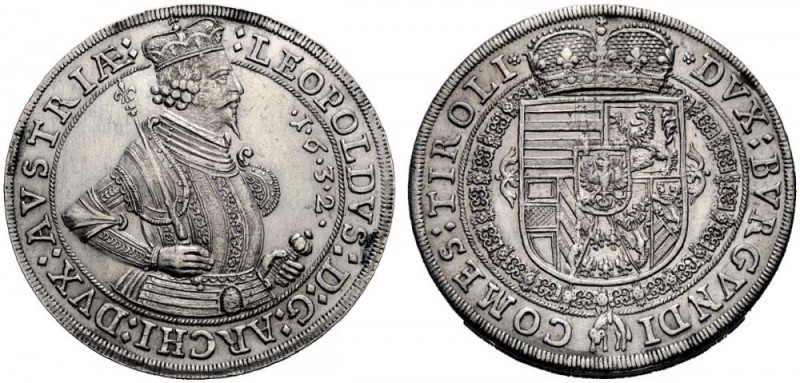MONETE ESTERE 
 Austria 
 Leopoldo V arciduca, 1586-1632 con la moglie Claudia...