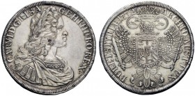 MONETE ESTERE 
 Austria 
 Carlo VI d'Asburgo, 1711-1740. Tallero 1732, AR 28,63 g. KM 1610.
 Migliore di BB