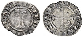 UNA PRESTIGIOSA COLLEZIONE DI MONETE DEI ROMANI PONTEFICI 
 Benedetto XIII antipapa (Pedro de Luna), 1394 – 1423 
 Avignone. Denaro, Mist. 0,68 g. B...