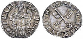 UNA PRESTIGIOSA COLLEZIONE DI MONETE DEI ROMANI PONTEFICI 
 Gregorio XII (Angelo Correr), 1406 – 1415 
 Grosso, AR 2,20 g. GREGORI – VS:PP:XII: Il P...