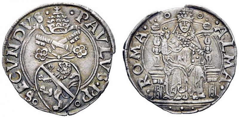 UNA PRESTIGIOSA COLLEZIONE DI MONETE DEI ROMANI PONTEFICI 
 Paolo II (Pietro Ba...