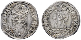 UNA PRESTIGIOSA COLLEZIONE DI MONETE DEI ROMANI PONTEFICI 
 Sisto IV (Francesco della Rovere), 1471 – 1484 
 Viterbo. Bolognino papale, AR 0,83 g. ·...