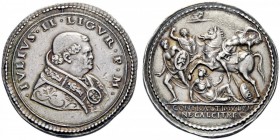 UNA PRESTIGIOSA COLLEZIONE DI MONETE DEI ROMANI PONTEFICI 
 Giulio II (Giuliano della Rovere), 1503 – 1513 
 Medaglia s.d. (Opus: Pier Maria Serbald...