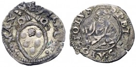 UNA PRESTIGIOSA COLLEZIONE DI MONETE DEI ROMANI PONTEFICI 
 Leone X (Giovanni de’Medici), 1513 – 1521 
 Baiocco, AR 0,46 g. LEO X – P MAX Stemma sor...