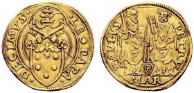 UNA PRESTIGIOSA COLLEZIONE DI MONETE DEI ROMANI PONTEFICI 
 Leone X (Giovanni de’Medici), 1513 – 1521 
 Ancona. Ducato papale, AV 3,40 g. LEO PAPA –...