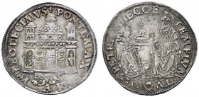 UNA PRESTIGIOSA COLLEZIONE DI MONETE DEI ROMANI PONTEFICI 
 Leone X (Giovanni de’Medici), 1513 – 1521 
 Ancona. Giulio, AR 3,74 g. LEO DECIMVS PONTI...