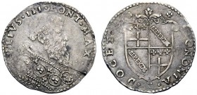 UNA PRESTIGIOSA COLLEZIONE DI MONETE DEI ROMANI PONTEFICI 
 Giulio III (Gian Maria Ciocchi del Monte), 1550 – 1555 
 Bologna. Da due terzi di paolo,...