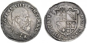 UNA PRESTIGIOSA COLLEZIONE DI MONETE DEI ROMANI PONTEFICI 
 Paolo IV (Giampietro Carafa), 1555 – 1559 
 Bologna. Da due terzi di paolo, AR 3,13 g. P...