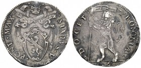 UNA PRESTIGIOSA COLLEZIONE DI MONETE DEI ROMANI PONTEFICI 
 Sisto V (Felice Peretti), 1585 -1590 
 Bologna. Gabellone da 26 bolognini, AR 11,66 g. S...