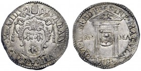 UNA PRESTIGIOSA COLLEZIONE DI MONETE DEI ROMANI PONTEFICI 
 Urbano VIII (Maffeo Barberini), 1623 - 1644 
 Giulio del Giubileo 1625 – anno III, AR 3,...