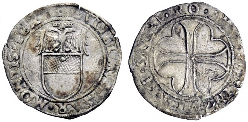 SECONDA PARTE - MONETE DI ZECCHE ITALIANE 
 Casale 
 Guglielmo II Paleologo, 1...