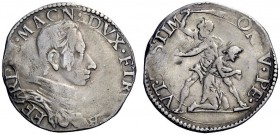 SECONDA PARTE - MONETE DI ZECCHE ITALIANE 
 Firenze 
 Ferdinando II de’Medici, 1621-1670. Lira, AR 4,56 g. MIR 300/1.
 Rara. q.BB