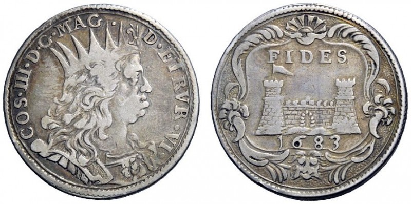 SECONDA PARTE - MONETE DI ZECCHE ITALIANE 
 Livorno 
 Cosimo III de’Medici, 16...