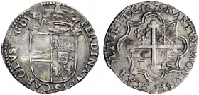 SECONDA PARTE - MONETE DI ZECCHE ITALIANE 
 Mantova 
 Ferdinando Carlo Gonzaga-Nevers, 1669-1707. Quarto di scudo 1675, AR 5,26 g. MIR 737.
 Molto ...