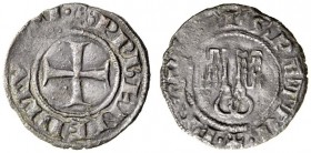 SECONDA PARTE - MONETE DI ZECCHE ITALIANE 
 Montefiascone 
 Benedetto XII (Jacques Fournier), 1334-1342. Denaro, Mist. 0,75 g. Muntoni 4. Berman 181...