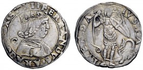 SECONDA PARTE - MONETE DI ZECCHE ITALIANE 
 Napoli 
 Ferdinando I d’Aragona, 1458-1494. Coronato, AR 3,95 g. Pannuti-Riccio 18a. MIR 70/1.
 BB