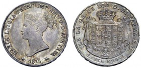 SECONDA PARTE - MONETE DI ZECCHE ITALIANE 
 Parma 
 Maria Luigia d'Austria, 1815-1847. Lira 1815. Pagani 9.
 q.Spl
