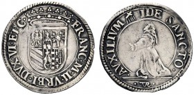 SECONDA PARTE - MONETE DI ZECCHE ITALIANE 
 Urbino 
 Francesco Maria II della Rovere, 1574-1624. Paolo, AR 3,06 g. CNI 76. Cavicchi 193 var.
 BB